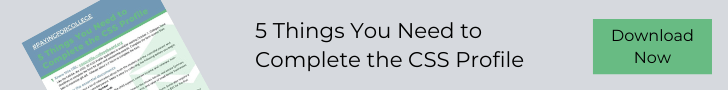 5 Things You Need to Complete the CSS Profile